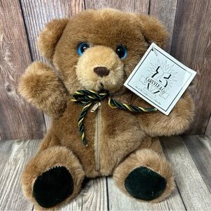 Carlyle Co 7” Bear Plush Stuffed Animal Toy Carlyle Cub Zipper 1997